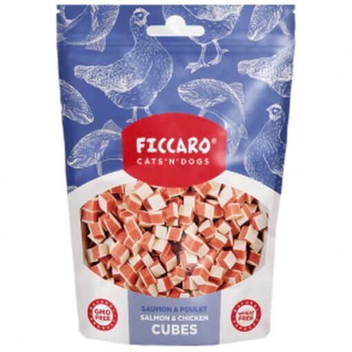 FICCARO Salmon & Chicken Cubes