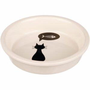 Keramikskål til kat